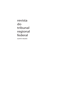 revista do tribunal regional federal