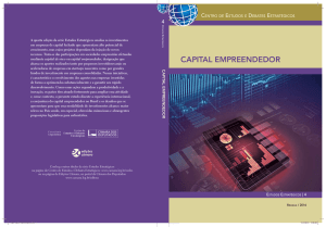 capital empreendedor - Biblioteca Digital da Câmara dos Deputados