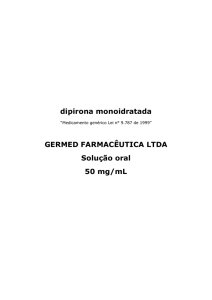 Dipirona Monoidratada_Bula_Paciente