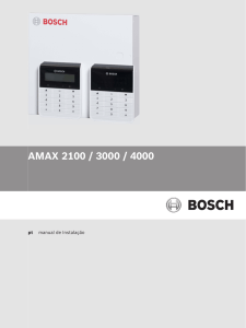 AMAX 2100 / 3000 / 4000 - Bosch Security Systems