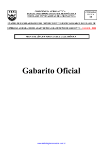 Gabarito Oficial