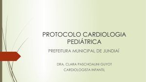 PROTOCOLO CARDIOLOGIA PEDIÁTRICA