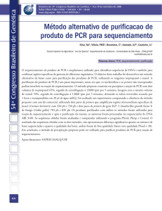 Método alternativo de purificacao de produto de PCR para