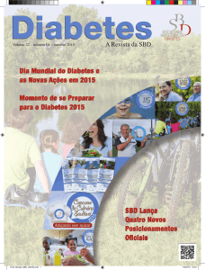 Volume 22- Nº 4 Outubro 2015 - Sociedade Brasileira de Diabetes