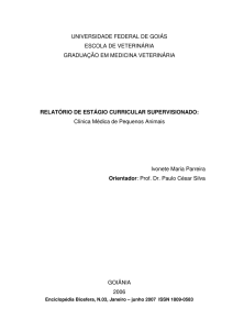 Clínica Médica de Pequenos Animais