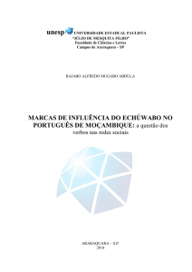 - Cátedra de Português Língua Segunda e Estrangeira