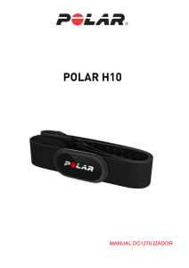 sensor de frequência cardíaca polar h10 sensor de frequência