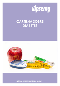 CARTILHA SOBRE DIABETES