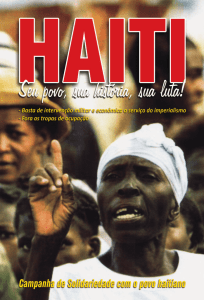 Haiti, seu povo, sua história, sua luta