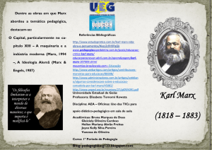 Karl Marx (1818 – 1883)