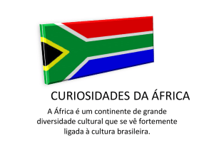 curiosidades da áfrica