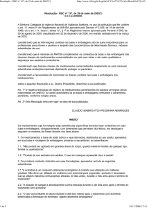 Resolução RDC nº 137, de 29 de maio de 2003