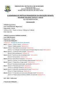 III SEMINÁRIO DE PRÁTICAS PEDAGÓGICAS DA EDUCAÇÃO