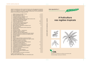 Agrodok-05-A fruticultura nas regiões tropicais