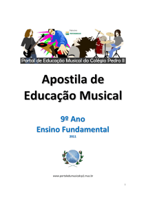 Apostila de Educação Musical