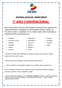 1º ANO CONVENCIONAL