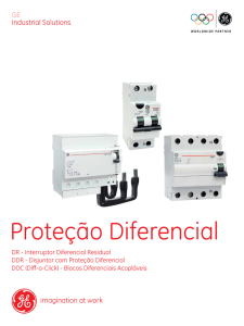 Proteção Diferencial - GE Industrial Solutions