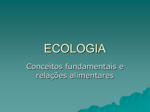 ecologia - Marcelinas