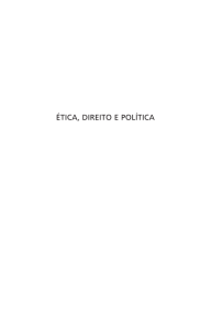 ÉTICA, DIREITO E POLÍTICA