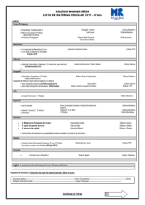 Lista de Material 6º ao 9º ano Ensino Fundamental II