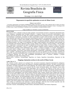 geoprocessamento e sensoriamento remoto aplicado ao