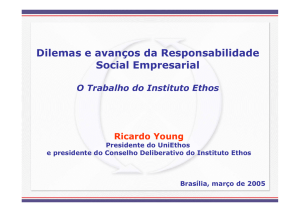 Dilemas e avanços da Responsabilidade Social Empresarial