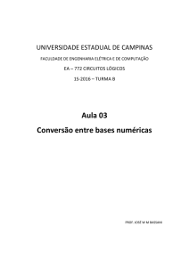 Aula 03 Conversão entre bases numéricas