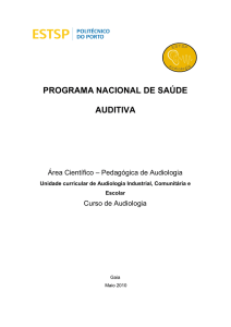 Programa Nacional de Saúde Auditiva