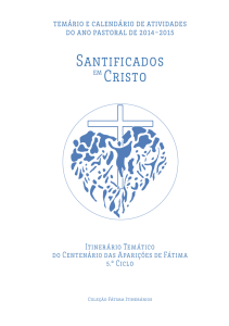 Livro do ano - Santuário de Fátima