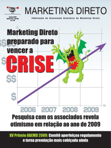 Revista Marketing Direto - Número 83, Ano 09, Janeiro 2009