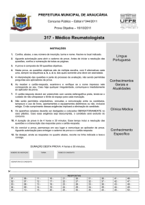 317 - Médico Reumatologista - NC