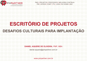 escritório de projetos