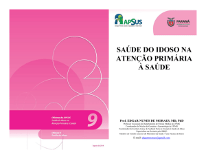 Apresentação: Saúde do Idoso na Atenção Primária à Saúde