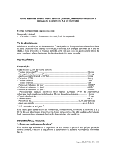 vacina adsorvida difteria, tétano, pertussis (acelular)