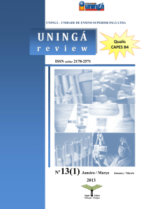 Revista UNINGÁ Review