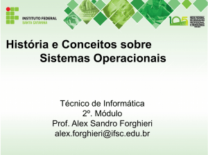 Sistema Operacional