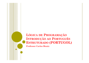 Apresentação de Portugues Estruturado