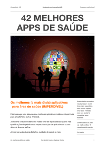 MELHORES APPS - Consultório 2.0