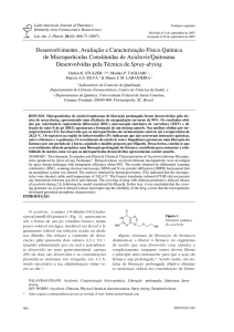 Spray-drying - Latin American Journal of Pharmacy