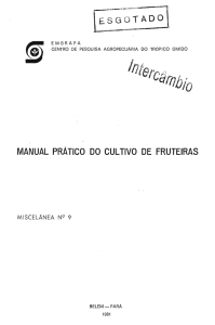 manual pratico do cultivo de fruteiras - Infoteca-e