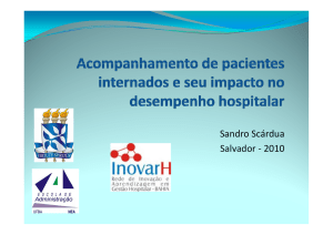Tempo Médio de Permanência Hospitalar - Rede InovarH