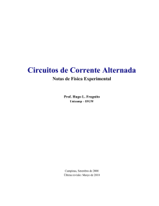 Circuitos de Corrente Alternada - Sites do IFGW