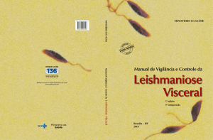 Manual de vigilância e controle da leishmaniose visceral