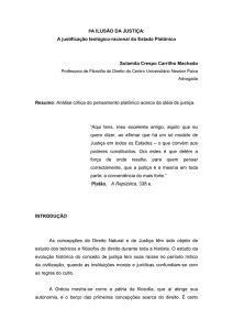 A ILUSÃO DA JUSTIÇA: A justificação teológico