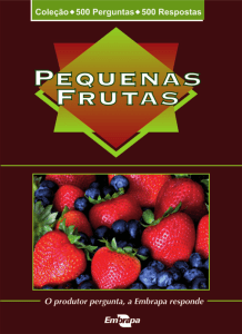 Frutas - 500 Perguntas 500 Respostas