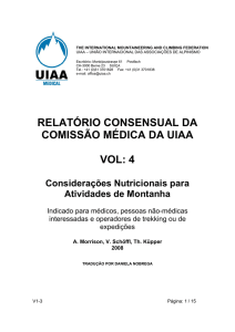 relatório consensual da comissão médica da uiaa vol: 4