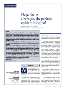 Hepatite A: alteração do padrão epidemiológico?