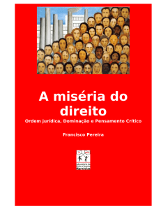 A Miséria do Direito - LeMarx-UFBA