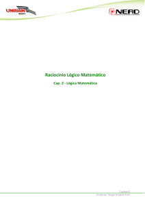 Cap2 – LOGICA MATEMATICA