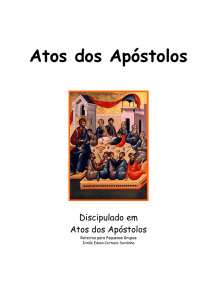 Atos dos Apóstolos - Igreja Metodista de Vila Isabel